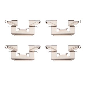 Ford Fiesta Disc Brake Hardware Kit - Front - R1 Concepts - `11-`19